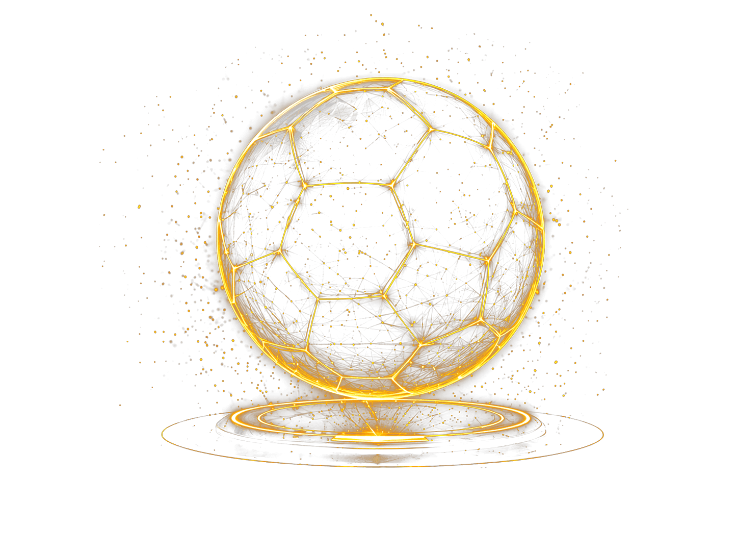 Fut Simulator — pelota de fútbol dorada